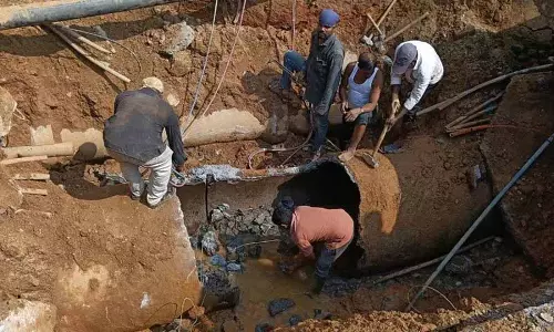 मंजीरा पाइपलाइन फटने के बाद Manikonda में 24 घंटे में पानी बहाल हुआ