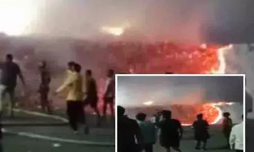 Jining में आग, बच्चे की मौत के बाद 35 करोड़ रुपये के बीमा पर सवाल