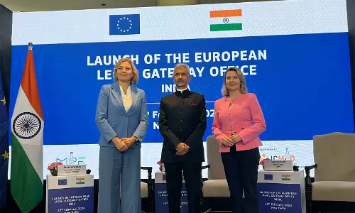 European Union ने भारत में पहला लीगल गेटवे कार्यालय खोला European Union ने भारत में पहला लीगल गेटवे कार्यालय खोला