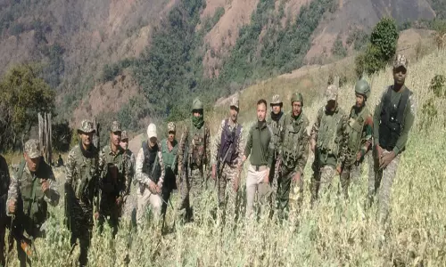 असम राइफल्स, CRPF और मणिपुर पुलिस ने कांगपोकपी में अवैध अफीम फसल नष्ट की
