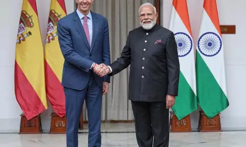 India-Spain बैठक: लोगों के बीच साझेदारी और संपर्क को बढ़ाने का लक्ष्य India-Spain बैठक: लोगों के बीच साझेदारी और संपर्क को बढ़ाने का लक्ष्य