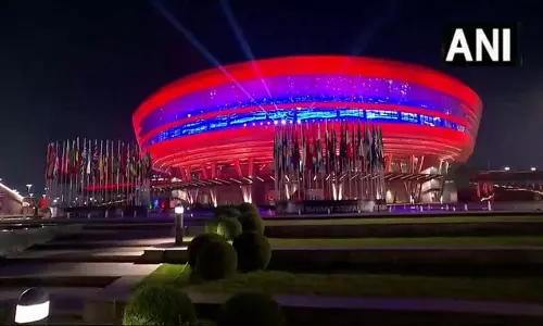 भारत मंडपम में Greece के प्रधानमंत्री किरियाकोस मित्सोटाकिस का स्वागत किया