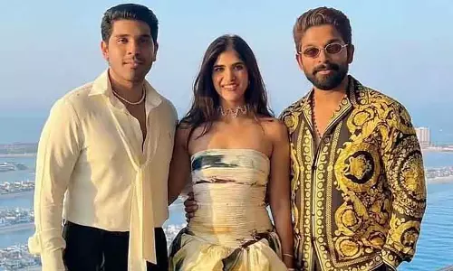 Allu Sirish की ग्रैंड शादी के जश्न की शुरुआत दुबई पार्टी से