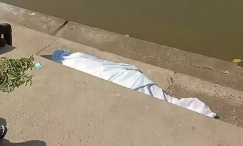 कोरबा के सूपातराई में बुजुर्ग का शव तालाब में मिला