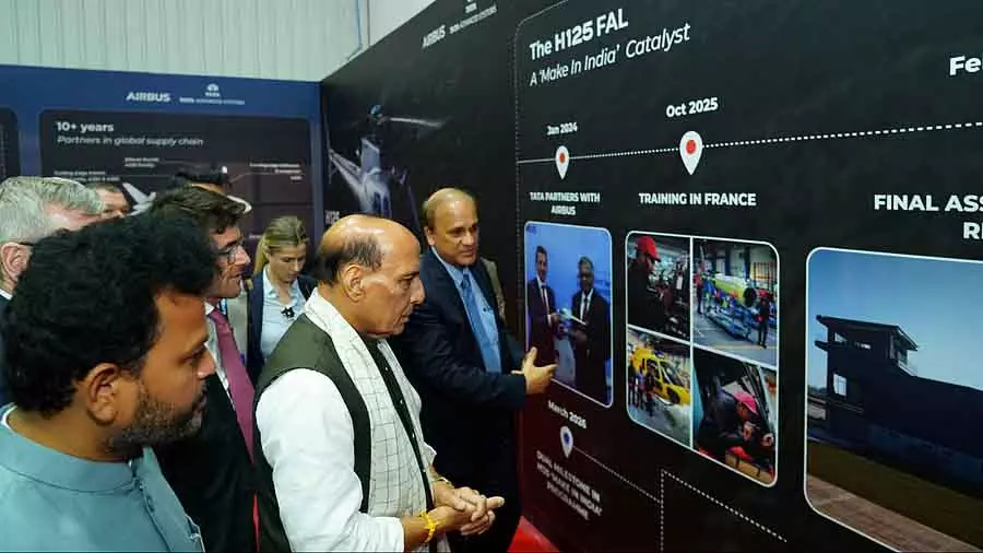 रक्षा उत्पादन में एक चौथाई योगदान प्राइवेट सेक्टर का: Rajnath Singh रक्षा उत्पादन में एक चौथाई योगदान प्राइवेट सेक्टर का: Rajnath Singh
