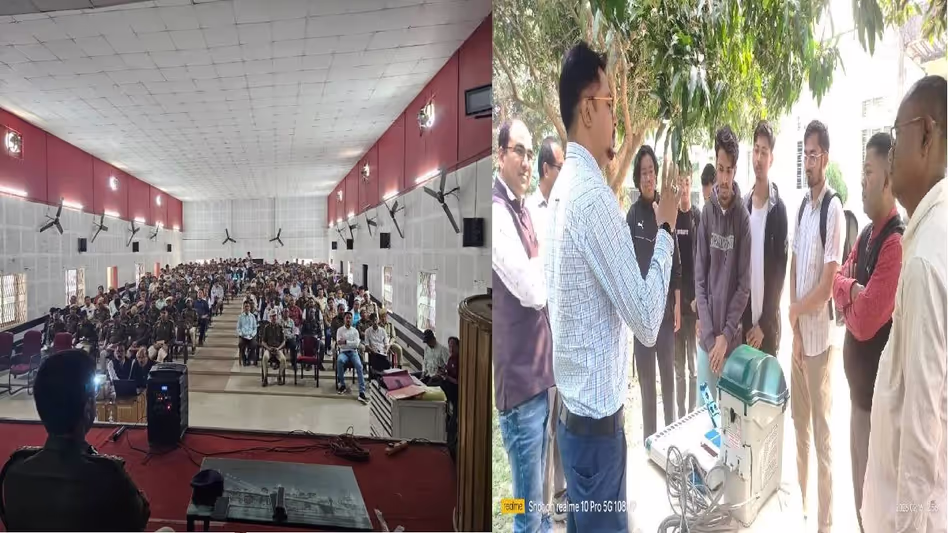 Assam : कोकराझार में चुनाव की तैयारियां तेज, युवा वोटरों को EVM की ट्रेनिंग दी गई Assam : कोकराझार में चुनाव की तैयारियां तेज, युवा वोटरों को EVM की ट्रेनिंग दी गई