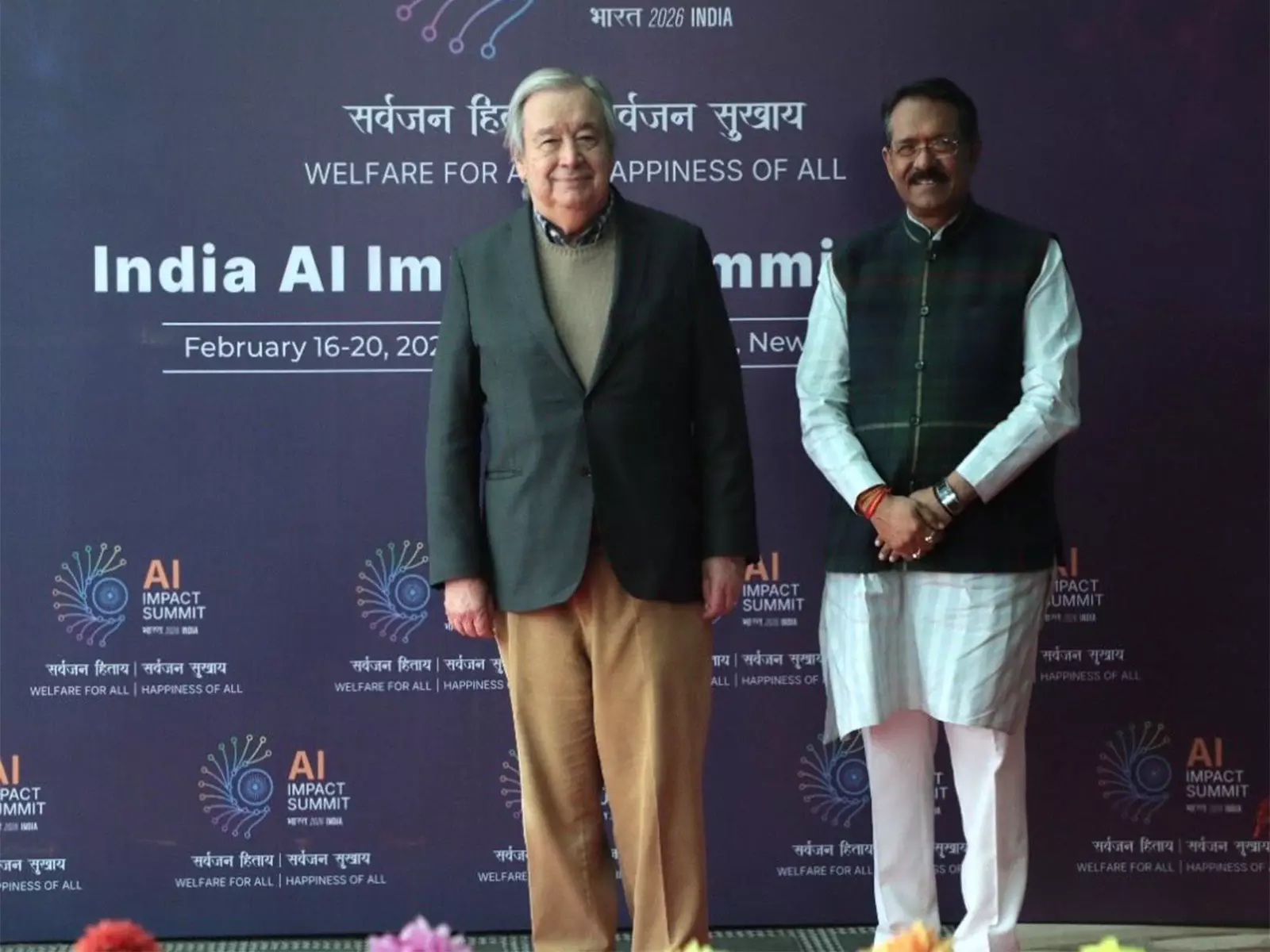 संयुक्त राष्ट्र महासचिव एंटोनियो गुटेरेस एआई इम्पैक्ट समिट के लिए पहुंचे Delhi संयुक्त राष्ट्र महासचिव एंटोनियो गुटेरेस एआई इम्पैक्ट समिट के लिए पहुंचे Delhi