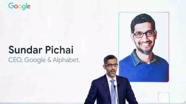 Google के CEO सुंदर पिचाई ने कहा कि भारत एक फुल-स्टैक AI देश बन सकता Google के CEO सुंदर पिचाई ने कहा कि भारत एक फुल-स्टैक AI देश बन सकता