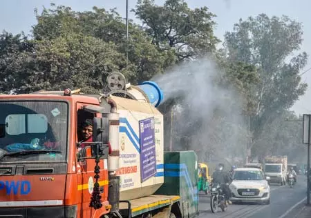 Delhi : एक्यूआई में सुधार के बाद एनसीआर में स्टेज 2 ग्रैप प्रतिबंध हटाए गए Delhi : एक्यूआई में सुधार के बाद एनसीआर में स्टेज 2 ग्रैप प्रतिबंध हटाए गए