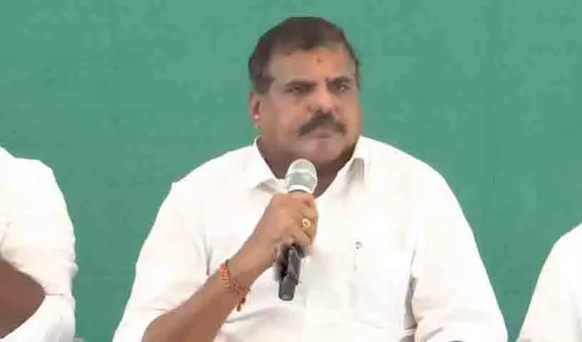 Heritage company का इंदापुर के साथ संदिग्ध सौदा: बोत्सा सत्यनारायण Heritage company का इंदापुर के साथ संदिग्ध सौदा: बोत्सा सत्यनारायण