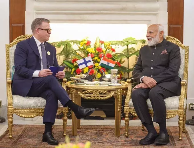 India-Finland संबंधों में नई ऊँचाई, 6G और स्वच्छ ऊर्जा सहयोग पर जोर India-Finland संबंधों में नई ऊँचाई, 6G और स्वच्छ ऊर्जा सहयोग पर जोर