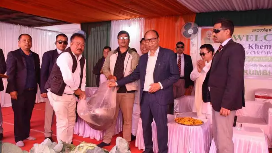 Manipur में वांगू रोड और नापत ब्रिज निर्माण जल्द शुरू: CM खेमचंद Manipur में वांगू रोड और नापत ब्रिज निर्माण जल्द शुरू: CM खेमचंद
