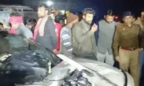 कार नहर में गिरने से 4 दोस्तों की मौत, शादी समारोह से लौट रहे थे घर