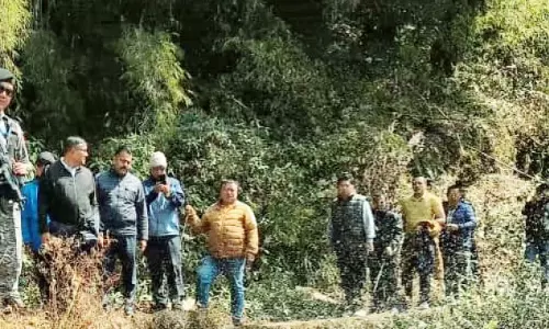 रटे चू स्रोत में दरार से 40% पीने का पानी बर्बाद हो रहा है: Dr. Thapa रटे चू स्रोत में दरार से 40% पीने का पानी बर्बाद हो रहा है: Dr. Thapa