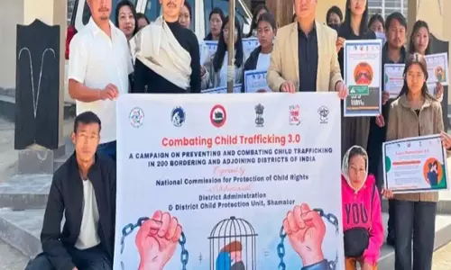 Dimapur: शमाटोर ने बच्चों की तस्करी के खिलाफ अभियान शुरू किया