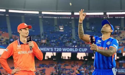 ICC T20 वर्ल्ड कप 2026 : सूर्यकुमार यादव ने नीदरलैंड के खिलाफ बैटिंग चुनी ICC T20 वर्ल्ड कप 2026 : सूर्यकुमार यादव ने नीदरलैंड के खिलाफ बैटिंग चुनी