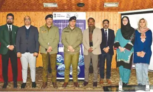 राष्ट्रीय रक्षा यूनिवर्सिटी और Jammu -Kashmir पुलिस ने टेक-इन्फ्यूज्ड टूरिज्म पुलिसिंग प्रोग्राम लॉन्च किया