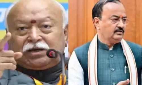 Lucknow: भागवत-मौर्य मुलाकात से सियासी हलचल, संगठन और राजनीति पर हुई बातचीत