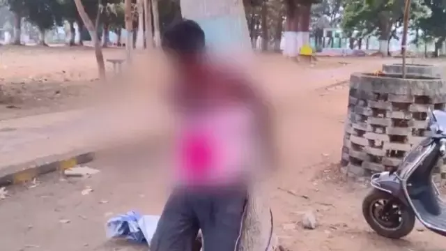 Temple में चोरी की वारदातें: रात में लूटपाट के बाद एक कर्मचारी और स्थानीय लोगों ने संदिग्ध को पकड़ा