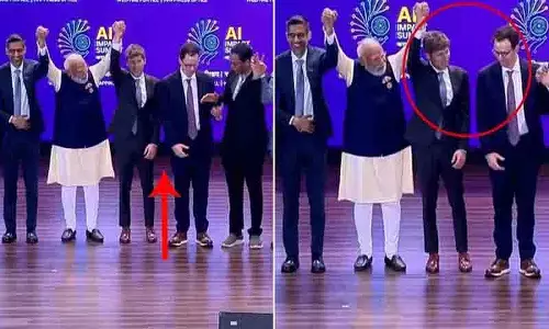 दिल्ली में AI समिट: OpenAI और एंथ्रोपिक CEOs ने फोटो खिंचवाने से मना किया