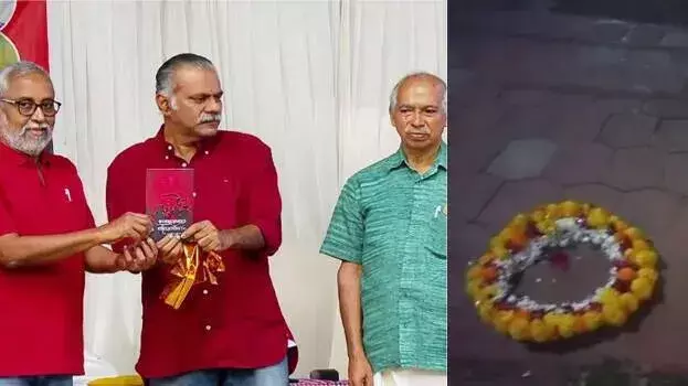 Kerala: वी एस अनिल कुमार के घर के बाहर माल्यार्पण, शिकायत दर्ज