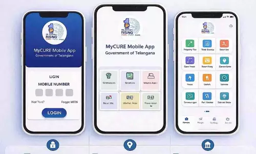 GHMC ने MyCURE ऐप लॉन्च किया, सभी सेवाएं एक ही छत के नीचे GHMC ने MyCURE ऐप लॉन्च किया, सभी सेवाएं एक ही छत के नीचे