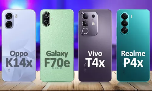 Oppo K14x 5G vs Samsung Galaxy F70e 5G vs Realme P3 Lite 5G: देखें कौन सा फोन है बेस्ट Oppo K14x 5G vs Samsung Galaxy F70e 5G vs Realme P3 Lite 5G: देखें कौन सा फोन है बेस्ट
