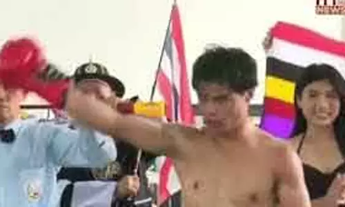 Manipur के न्गाम्बा लोंगजाम बने सुपर बैंटमवेट चैंपियन Manipur के न्गाम्बा लोंगजाम बने सुपर बैंटमवेट चैंपियन