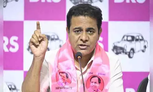 KTR ने सीएम से कहा: बजट आवंटन खुले पत्र में किए गए वादों के अनुरूप होना चाहिए KTR ने सीएम से कहा: बजट आवंटन खुले पत्र में किए गए वादों के अनुरूप होना चाहिए