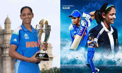 Harmanpreet Kaur ने सबसे ज़्यादा इंटरनेशनल मैच खेलकर इतिहास रचा Harmanpreet Kaur ने सबसे ज़्यादा इंटरनेशनल मैच खेलकर इतिहास रचा