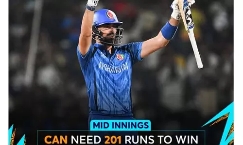 T20 World Cup 2026: अफगानिस्तान ने कनाडा के लिए रखा 201 रनों का लक्ष्य T20 World Cup 2026: अफगानिस्तान ने कनाडा के लिए रखा 201 रनों का लक्ष्य