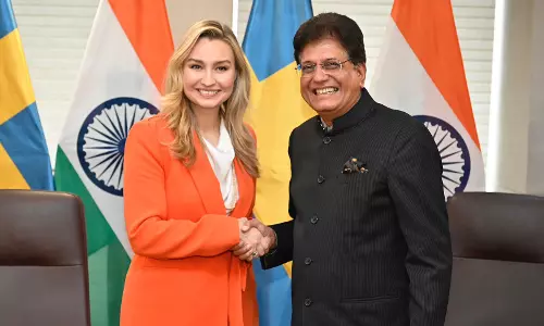 Piyush Goyal ने स्वीडन के उप प्रधानमंत्री से मुलाकात की, भारत को वैश्विक निवेश के लिए प्रस्तुत किया