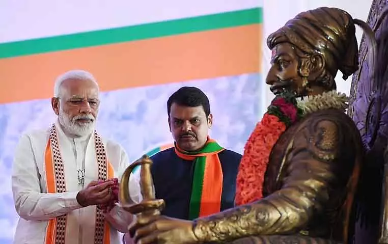 Shivaji Maharaj Jayanti: पीएम,देवेंद्र फडणवीस और अन्य ने दूरदर्शी योद्धा राजा को श्रद्धांजलि दी Shivaji Maharaj Jayanti: पीएम,देवेंद्र फडणवीस और अन्य ने दूरदर्शी योद्धा राजा को श्रद्धांजलि दी