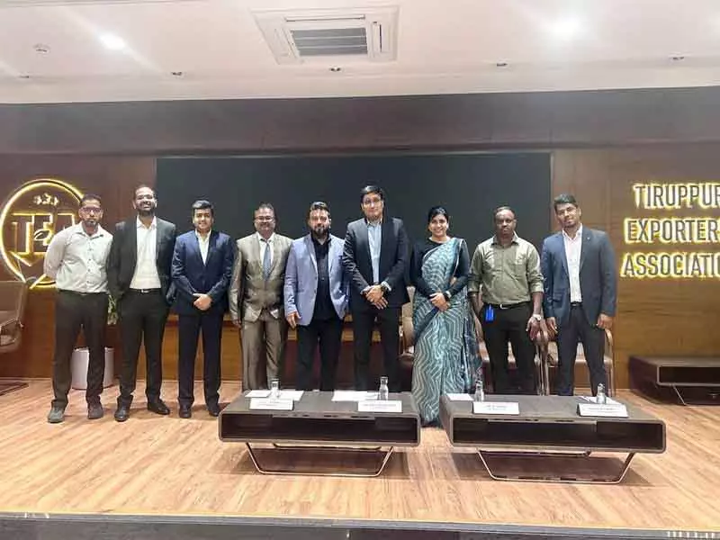 Tiruppur रिवेक्सा ने ग्लोबल एक्सपोर्ट के एक नए युग की शुरुआत की Tiruppur रिवेक्सा ने ग्लोबल एक्सपोर्ट के एक नए युग की शुरुआत की