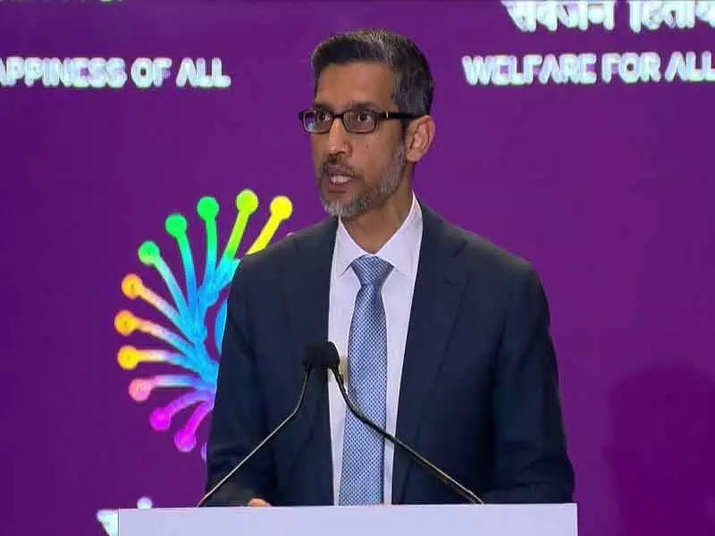 Pichai AI भारत की ज़िंदगी का सबसे बड़ा बदलाव, विज़ाग ग्लोबल AI हब के रूप में उभर रहा Pichai AI भारत की ज़िंदगी का सबसे बड़ा बदलाव, विज़ाग ग्लोबल AI हब के रूप में उभर रहा