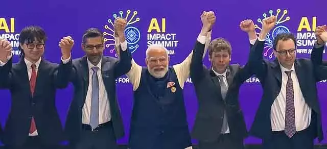 AI भारत का भविष्य है, इसे पूरी छूट दें, कंट्रोल हमारे हाथ में हो, बच्चे सुरक्षित रहें: PM Modi AI भारत का भविष्य है, इसे पूरी छूट दें, कंट्रोल हमारे हाथ में हो, बच्चे सुरक्षित रहें: PM Modi
