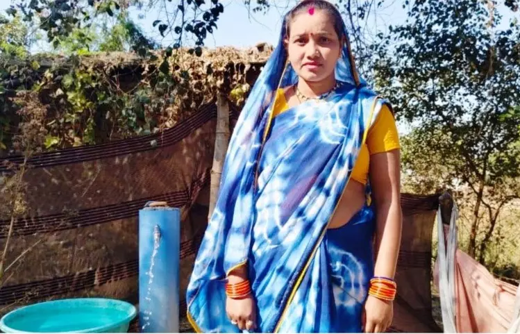 घर-घर पहुंच रहा पानी, बदली ठरकपुर की कहानी घर-घर पहुंच रहा पानी, बदली ठरकपुर की कहानी