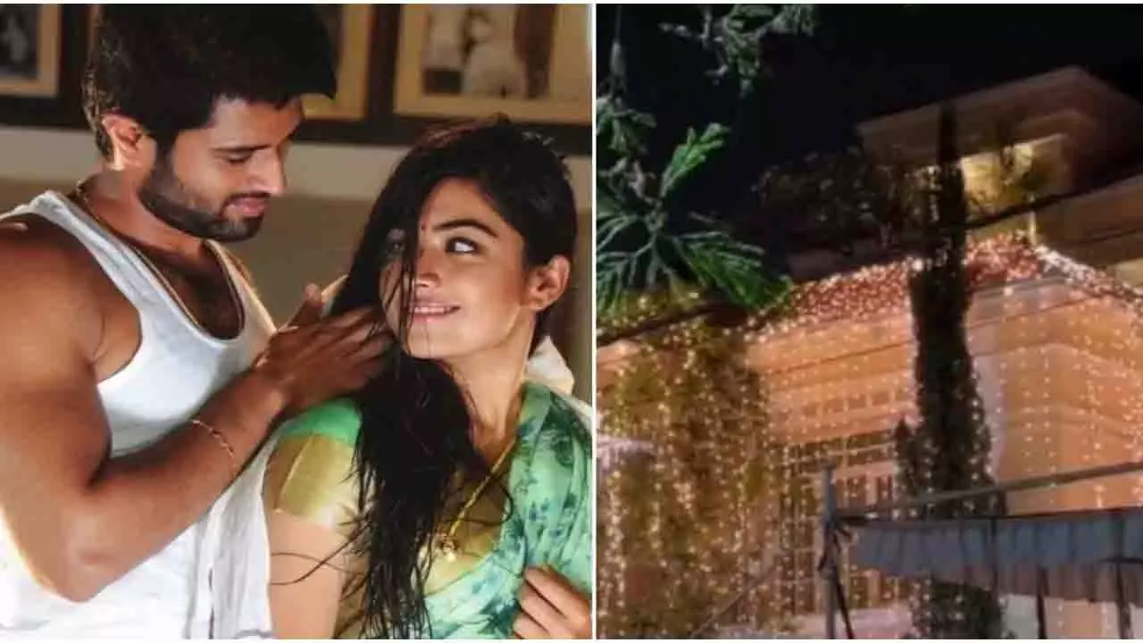Wedding से पहले विजय देवरकोंडा का हैदराबाद वाला घर रोशनी से जगमगाया Wedding से पहले विजय देवरकोंडा का हैदराबाद वाला घर रोशनी से जगमगाया