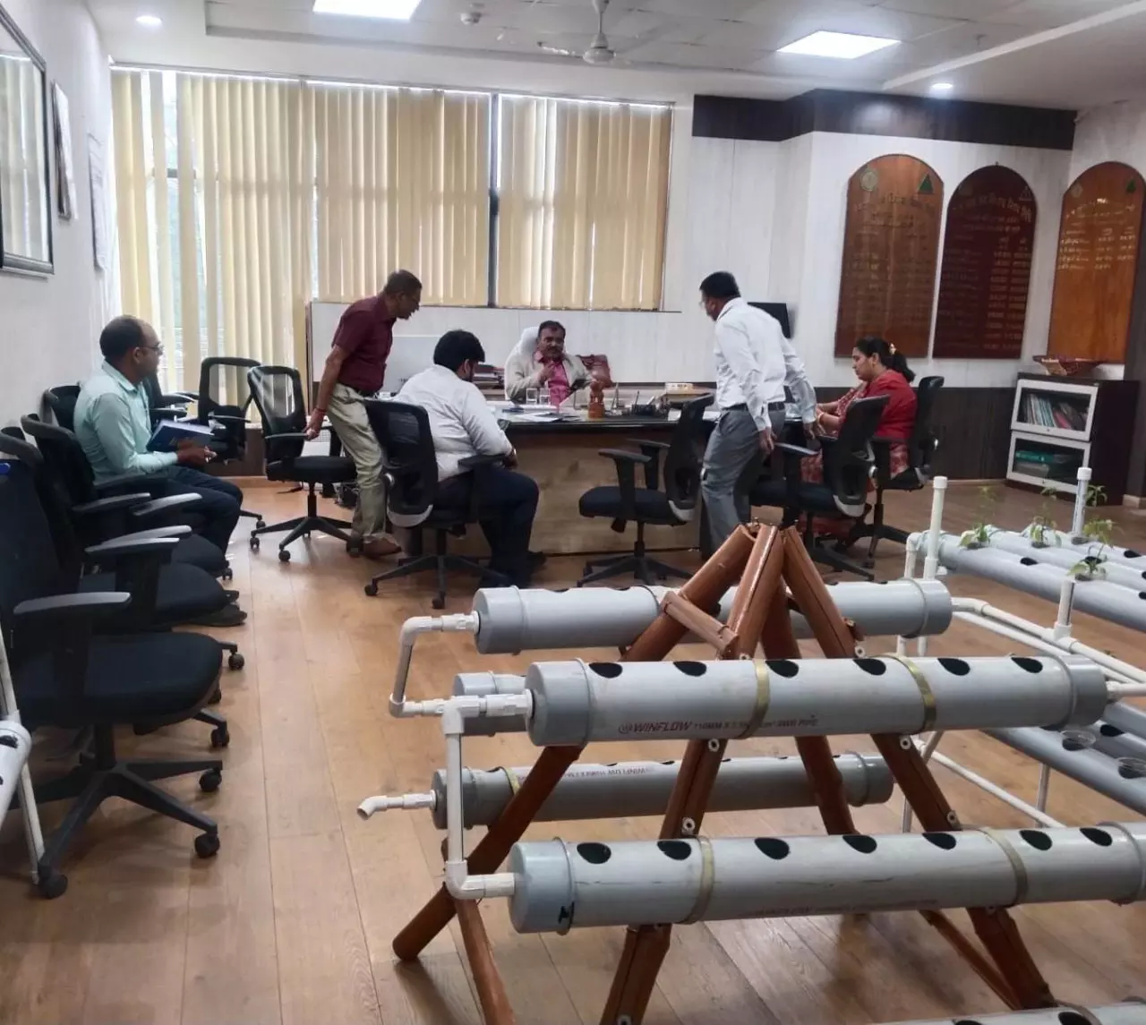 न्यूट्रिशन फ्लो तकनीक को बढ़ावा देने विशेष बैठक आयोजित न्यूट्रिशन फ्लो तकनीक को बढ़ावा देने विशेष बैठक आयोजित