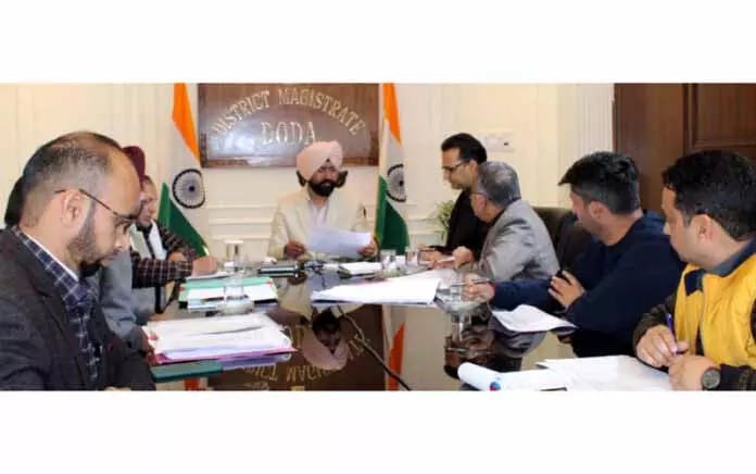 डीसी डोडा ने SASCI, DAJ-GUA और हेरिटेज पहल के तहत परियोजनाओं की प्रगति की समीक्षा की डीसी डोडा ने SASCI, DAJ-GUA और हेरिटेज पहल के तहत परियोजनाओं की प्रगति की समीक्षा की