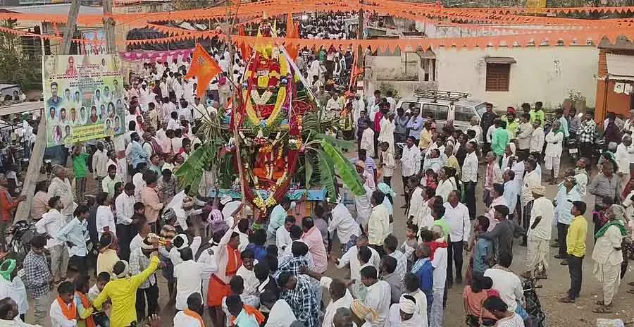 Hiremankatti : वीरभद्र महाशिवयोगी रथ महोत्सव Hiremankatti : वीरभद्र महाशिवयोगी रथ महोत्सव
