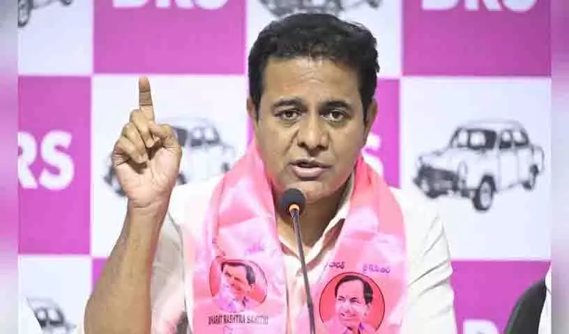 KTR ने सीएम से कहा: बजट आवंटन खुले पत्र में किए गए वादों के अनुरूप होना चाहिए KTR ने सीएम से कहा: बजट आवंटन खुले पत्र में किए गए वादों के अनुरूप होना चाहिए