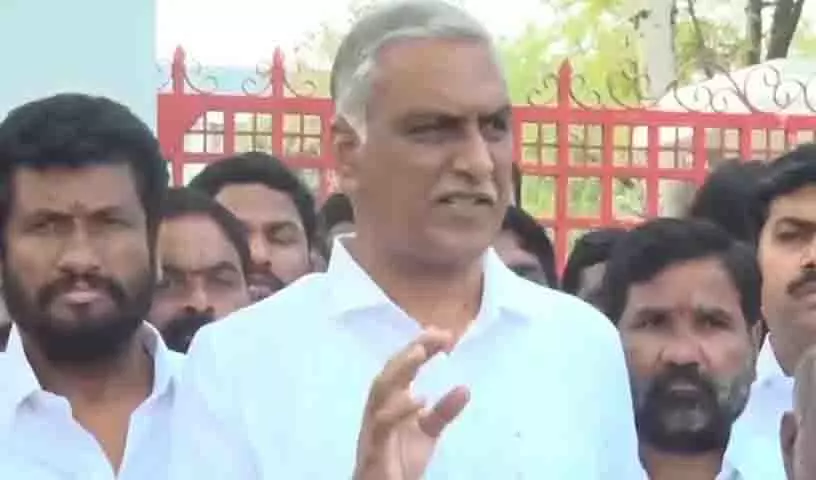 Harish Rao: कांग्रेस सरकार चुनावी फैसले का सम्मान नहीं कर रही Harish Rao: कांग्रेस सरकार चुनावी फैसले का सम्मान नहीं कर रही