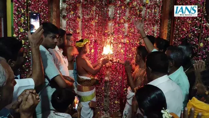 Tamil Nadu के नागपट्टिनम में मासी मगम महोत्सव Tamil Nadu के नागपट्टिनम में मासी मगम महोत्सव
