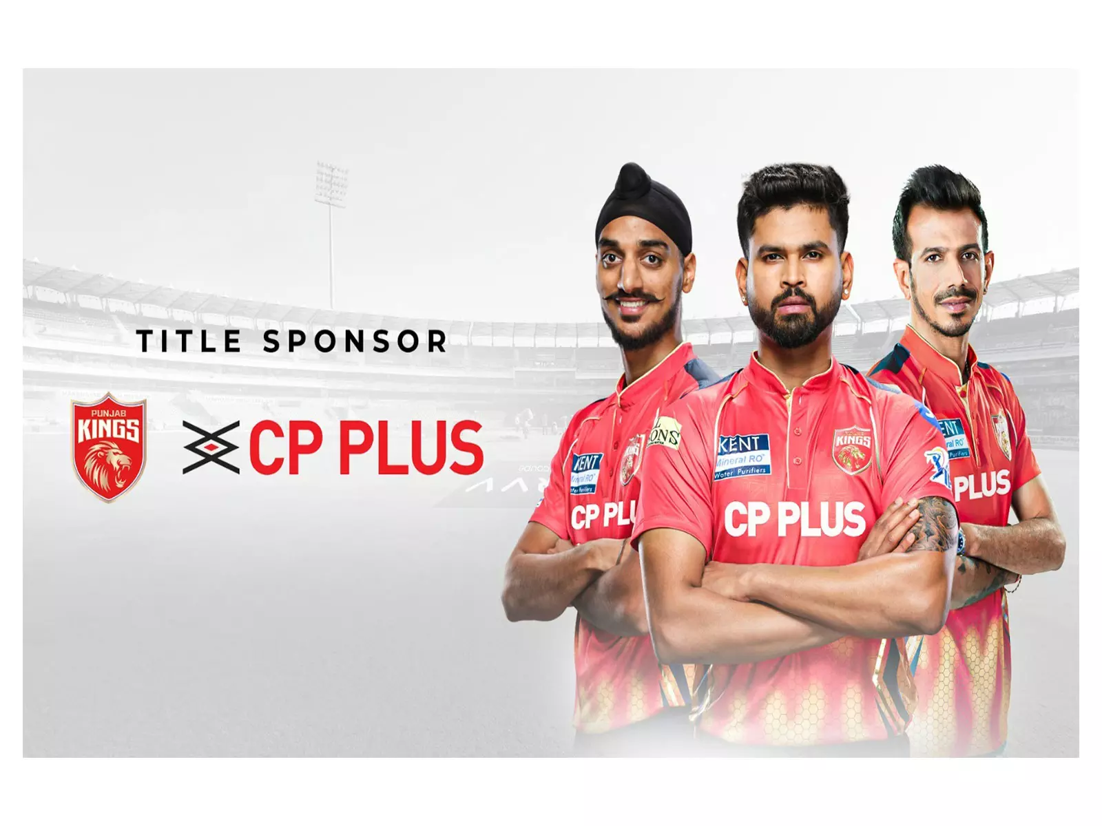 पंजाब किंग्स ने IPL 2026 के लिए सीपी प्लस को अपना नया टाइटल स्पॉन्सर घोषित किया पंजाब किंग्स ने IPL 2026 के लिए सीपी प्लस को अपना नया टाइटल स्पॉन्सर घोषित किया