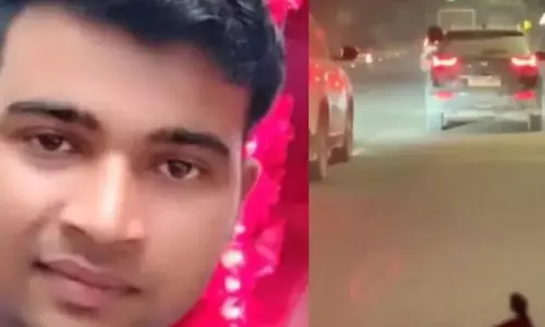 सड़क में बेरहमी से मर्डर, राहगीर देखते रहे कार चालक की दबंगई, कहरते हुए युवक ने तोड़ा दम सड़क में बेरहमी से मर्डर, राहगीर देखते रहे कार चालक की दबंगई, कहरते हुए युवक ने तोड़ा दम