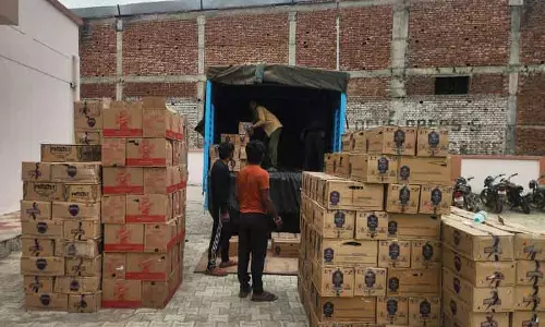 Panipat में ट्रक से 502 शराब की पेटियां जब्त, 2 गिरफ्तार