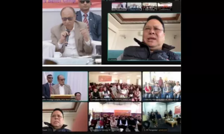 Manipur CM ने 38 राहत कैंपों में IDPs के साथ पहली बार लाइव बातचीत की