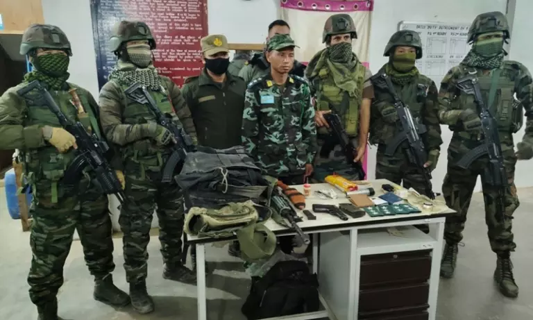 Arunachal में ऑपरेशन के दौरान उग्रवादी कैडर दबोचा, बड़ी घटना टली