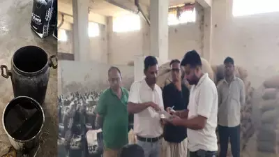 उड़द दाल में खतरनाक मिलावट का खुलासा, 8 लाख की सामग्री जब्त